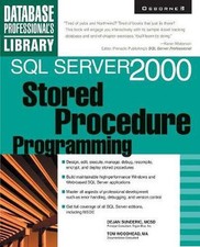 SQL Server 2000 Stored Procedure Programming by Dejan Sunderic English Paperba