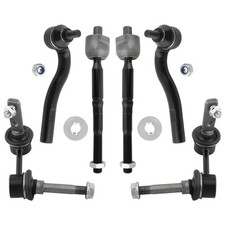BOXI Set of 6 Front Inner Outer Tie Rod Ends Sway Bars Kit Fit for Lexus GS...