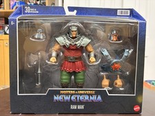 Masters Of The Universe MASTERVERSE New Eternia RAM MAN Deluxe Action Figure NIB