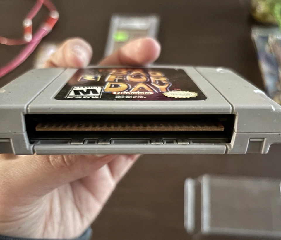 Conkers Bad Fur Day Nintendo 64 Juego Probado Y Funcionando Versión Us Foto 3 de 4