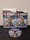LEGO Star Wars III The Clone Wars Nintendo Wii Complete