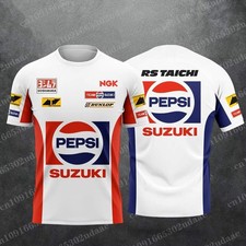 Team Pepsi Suzuki Superbikes Kevin Schwantz Suzuki RGV500 Retro T Shirt