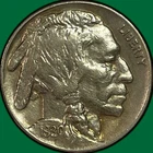 1930 Buffalo Nickel Almost Uncirculated AU Coin #39842