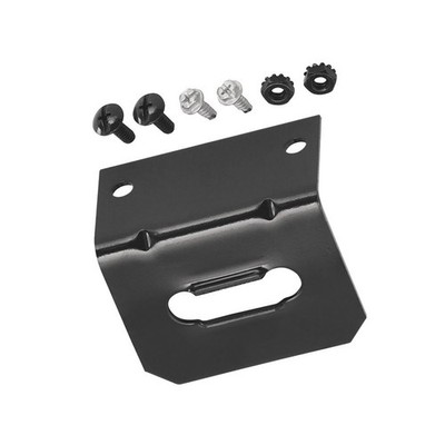 Draw-Tite Mounting Bracket | 4-Way Flat | Packaged | Black Powder Coat