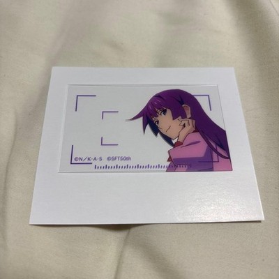 Shaft Exhibition Mini Clear Card Hitagi Senjougahara Bakemonogatari
