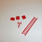 Matchbox Lesney 62 b Commer TV Van Ladder Accessories Set