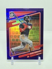 2021 DONRUSS OPTIC BASEBALL PURPLE PANDORA PRIZM ALEX VERDUGO #43/99