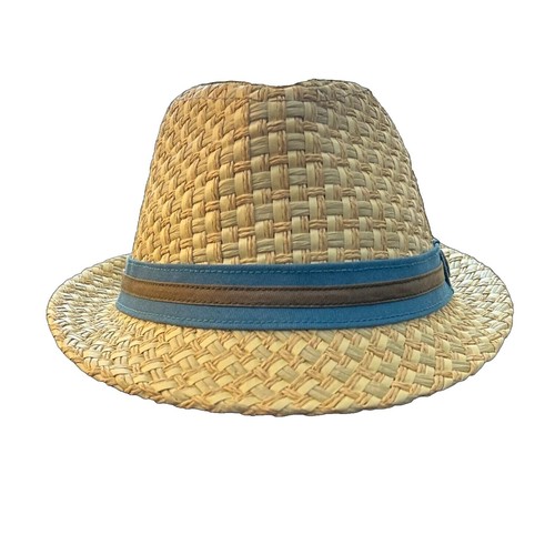 GOORIN BROS straw sun hat sz S Goorin Bros. Straw TRILBY Hat Natural Color Size Small | eBay main image 2