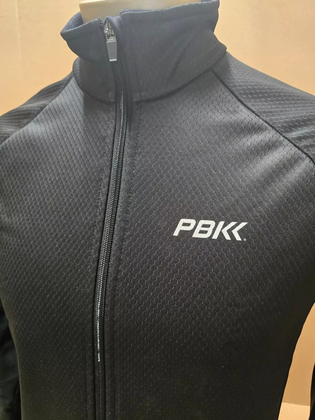 PBK Elite Cycle Jersey Jacket  - Black - Mens  Size -Medium