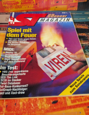 ATARI ST Magazin 68000er 11/92 1992 November Classic Computer Heft 16-bit