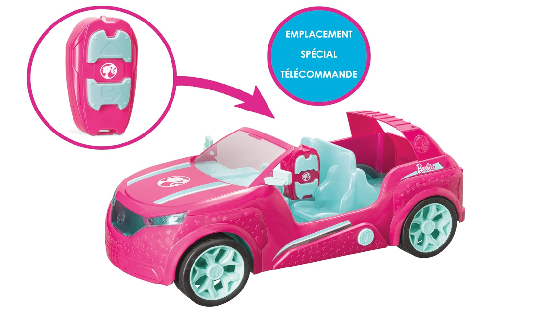 Barbie Pink Remote Controlled Cruiser SUV Sounds Car Toy UK up to 4 Dolls 8 km/h eBay