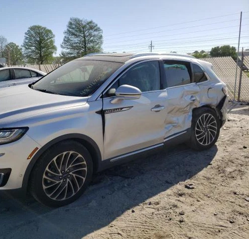 19 20 Lincoln Nautilus Door Mirror Left w/ Camera w/o Black Label Package