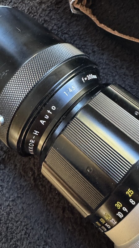 Nikon Nikkor 300mm f4.5 Lens