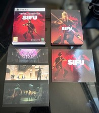 Ps5 Sifu Vengeance Edition Steelbook, Artbook, Lithographs Only. NO GAME.