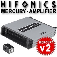 Hifonics Mercury II V2 2 Kanal Analog VerstäRker Endstufe 2Ch Amplifier 500 W.