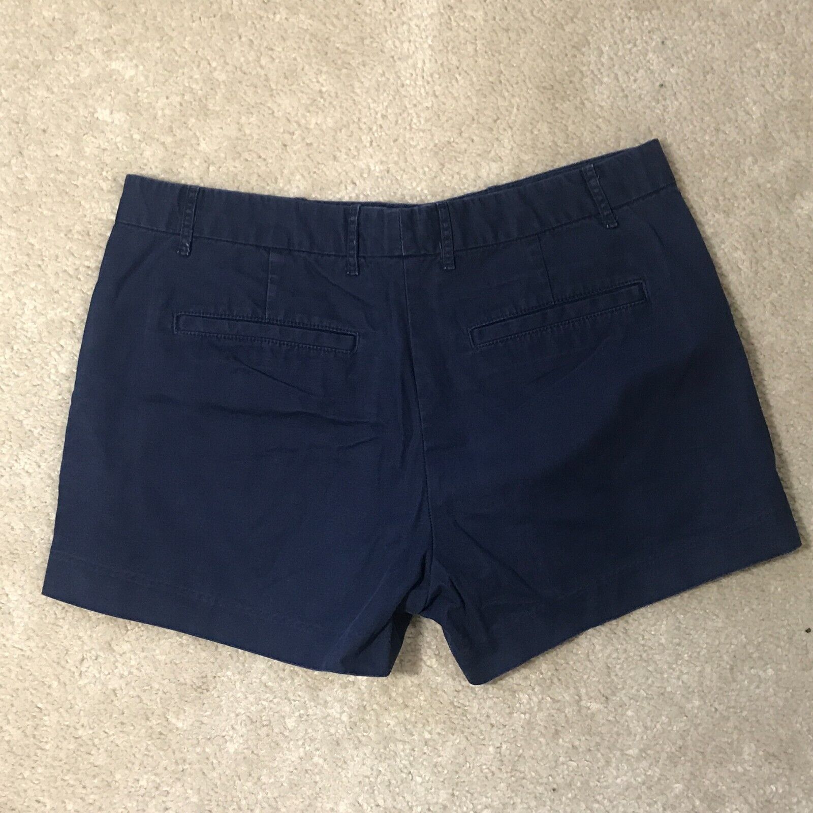 Gap Shorts Women 4 Blue Chino Cotton Casual Pocke… - image 2