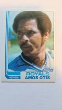 1982 TOPPS AMOS OTIS #725 NM