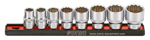Sonic 200801 Zoll Nuss Satz Auf Steckleiste, 8-TLG.-image