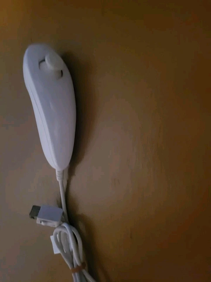 Nintendo Wii Nunchuck White Used - Image 2 of 4
