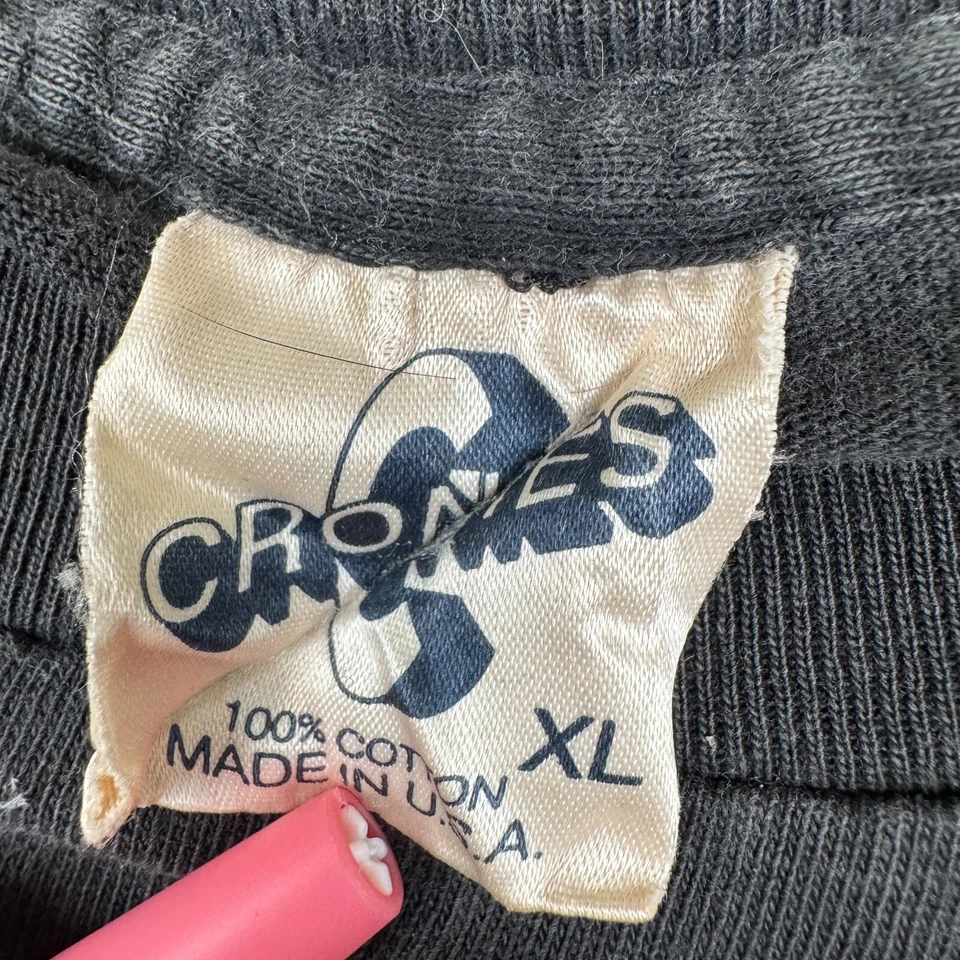 Camiseta De Colección Alquimia Gótica Dark Fool Bufón Para Hombre XL Negra Payaso Joyería Años 90 Foto 4 de 4