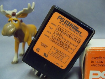 TNR/D-02303B Syracuse 5 Sec. Relay TNR/D-02303B 115VAC/DC