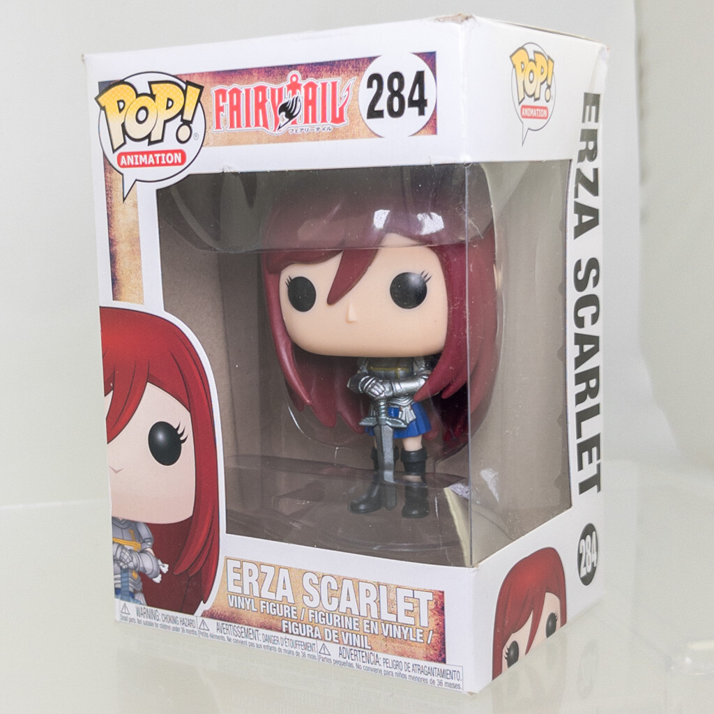 エルザ・スカーレット　FUNKO POP フェアリーテイル Funko Pop! Animation: Fairy Tail - Erza Scarlet Vinyl Figure