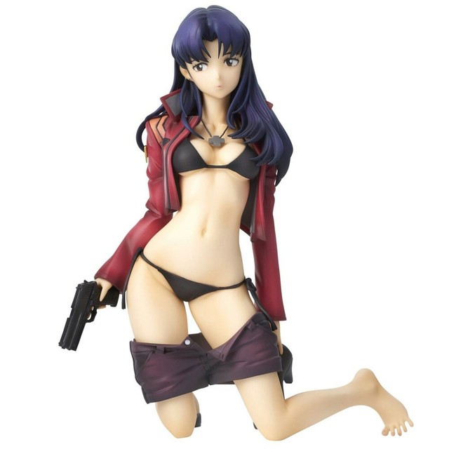 evangelion misato figure