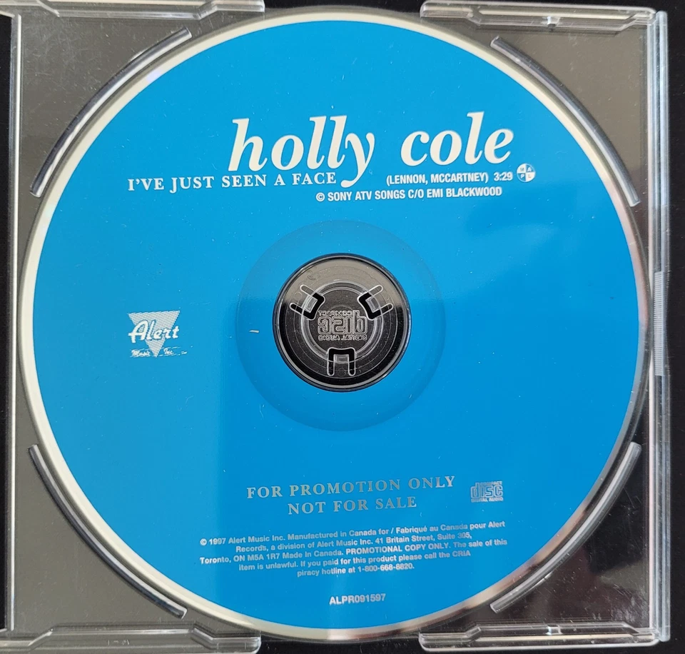Holly Cole - I've Just Seen A Face Promo (CD)  - Изображение 2 из 2