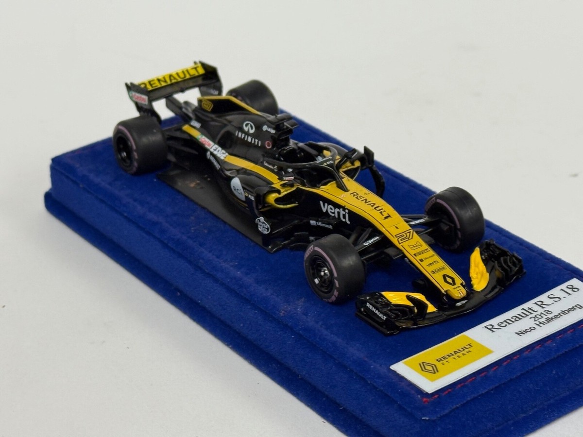 Renault F1カー 1/18 スケール 1/43 Renault R.S.18 from 2018 F1 Season of Nico Hulkenberg Leather