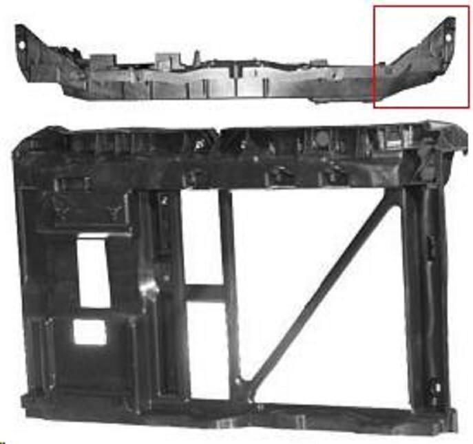 OSSATURA CALANDRA ANTERIORE CITROEN C3 2002-2005 MOD LARGA NUOVA sped gratis