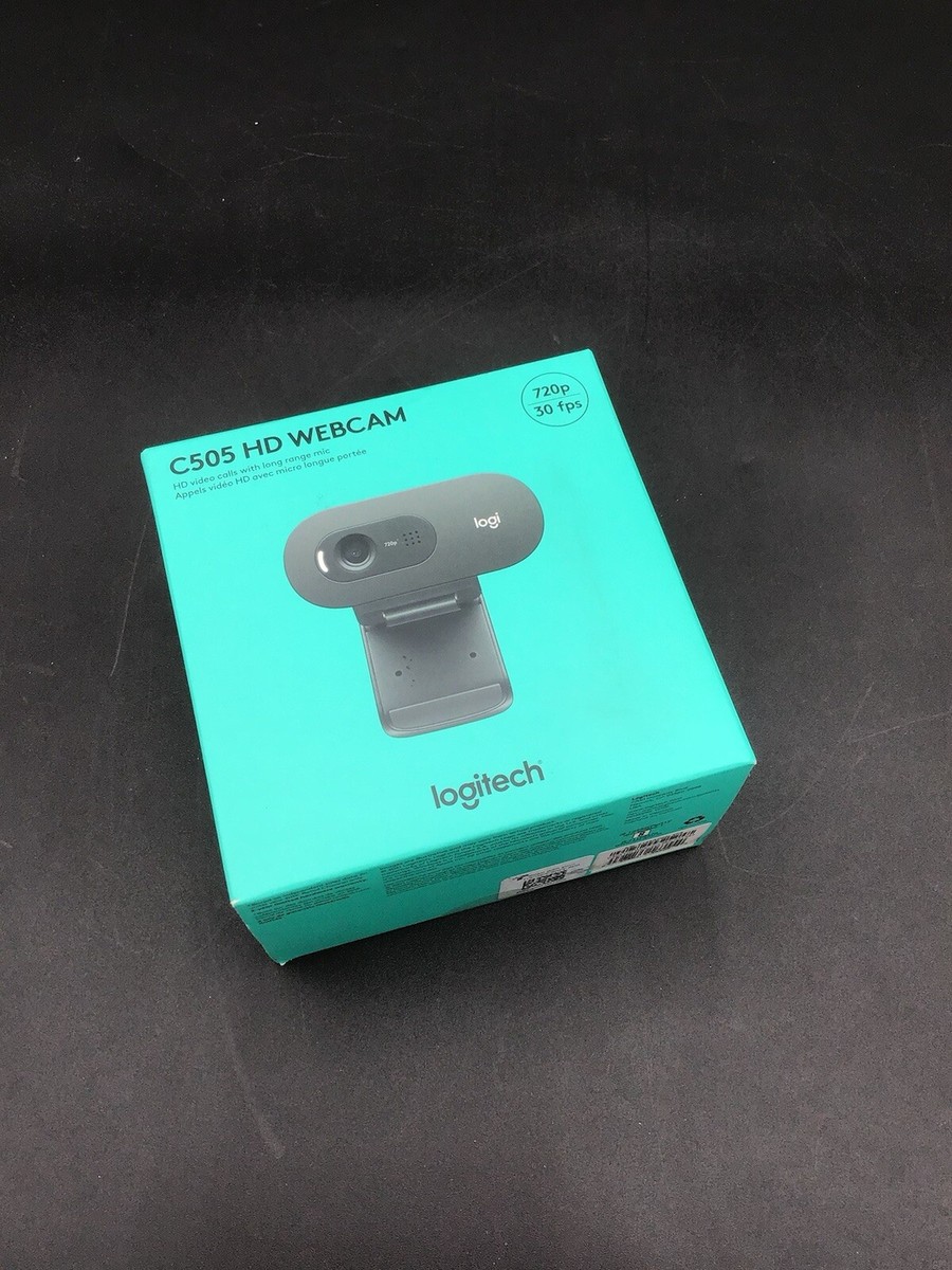 Logitech C505/C505e HD Wired Business Webcam with 720p and Long