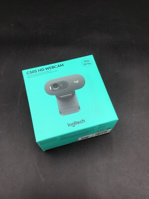 Logitech C505/C505e HD Wired Business Webcam with 720p and Long-Range Mic