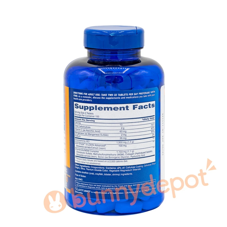 Osteo Bi-Flex Joint Health Triple Fuerza Glucosamina Condroitina 200 tab 2027+ Foto 2 de 3