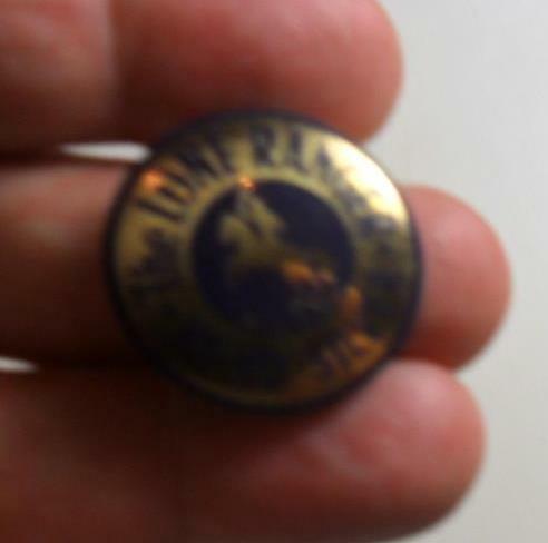 Lone Ranger Pinback VINTAGE 1938 LONE RANGER HI YO SILVER BRASS BLUE PINBACK BUTTON NICE ...