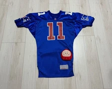 Drew Bledsoe NFL 1993 New England Patriots Apex One Authentic Rookie Jersey