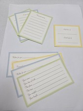 Creative Memories Set Of 8 Baby Scrapbook Journal Boxes Blue Yellow Green
