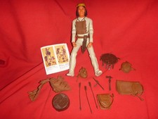 Louis Marx Toys Johnny West Fighting GERONIMO 12" Action Figure w/ Accessories