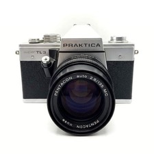 EasyBuy GbR Praktica Super TL 3 35mm M42 Analog SLR Camera Kit Set Silver