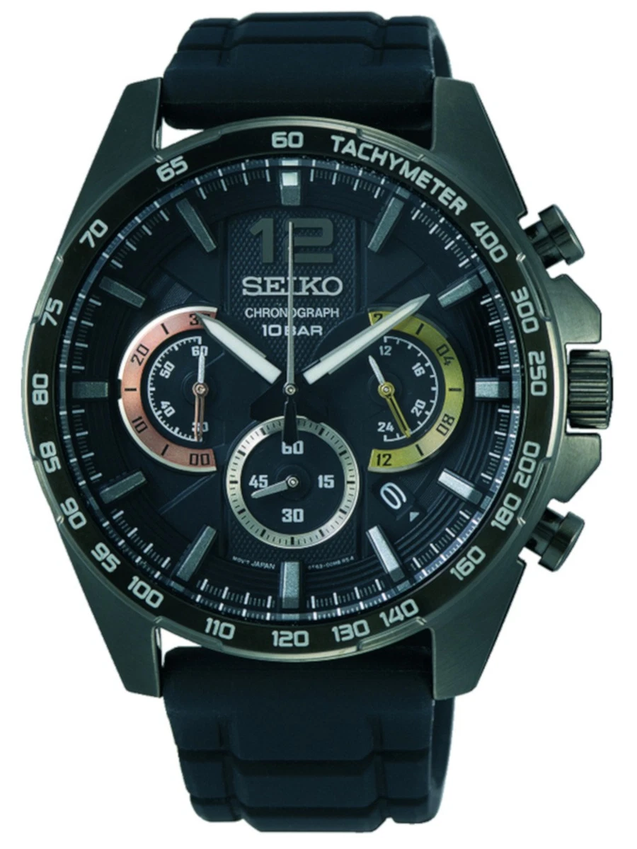 Seiko SSB349P1 Conceptual Series Chronograph Herrenuhr 44mm 10ATM