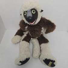 Zoboomafoo ZOBOO Plush Eden Lemur Monkey Brown Cream PBS Kids 2000 Vintage Rare