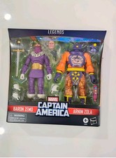 Marvel Legends Captain America Baron Zemo & Arnim Zola 2-Pack Hasbro NEW SEALED
