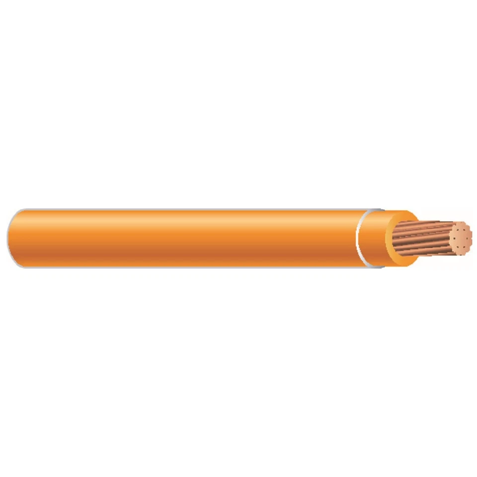 Southwire 500 ft. 12 Orange Stranded CU THHN Wire - Image 2 of 4