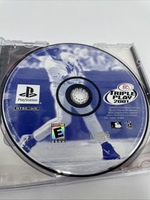 Triple Play 2001 PS1 PlayStation 1 Complete CIB