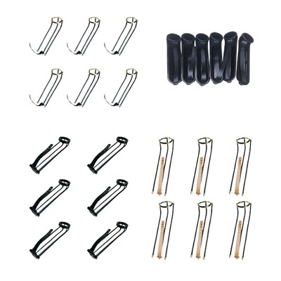 6Pcs Pool Table Pocket Rails for 8 Ball and Chinese Billiard Table Replace