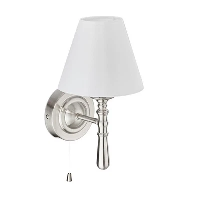 Lámpara de pared con pantalla Aplique decorativo 380 g E14 Aplique de pared - Imagen 1 de 2