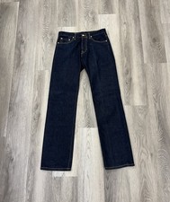 Spurr Selvedge Denim jeans Size 32x34 Made In USA Button Fly Dark Wash Spurr Selvedge Denim jeans Size 32x34 Made In USA Button Fly Dark Wash