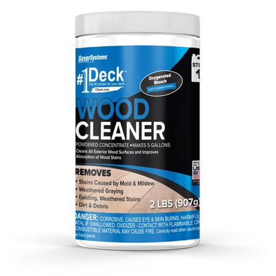 #ad #ad #1 Deck Wood Cleaner 2.25 lbs Makes 5 Gallons of Wood Deck Cleaning Solution $41.34