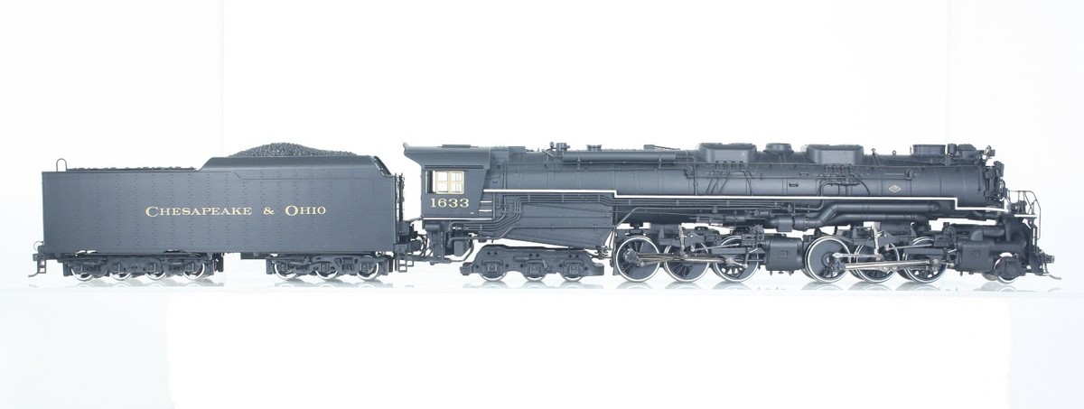HO Scale Rivarossi R5454 C&O 2-6-6-6 Steam Locomotive & Tender