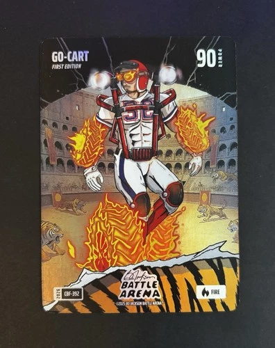 2026 Bo Jackson Ken Griffey Jr Battle Arena Go-Cart Colosseum Fire #CBF-392