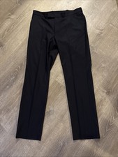 Kenneth Cole Reaction Men's Techni-Cole Suit Separate Slim-Fit Pants Navy Blue